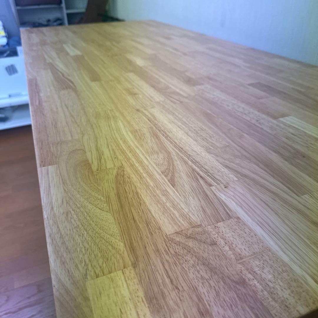 かなでもの kanademono ラバーウッド ナチュラル 180×75