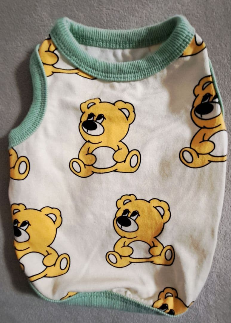 andblank® クマさん.キツネさん.ゾウさん.プリント犬服 4枚