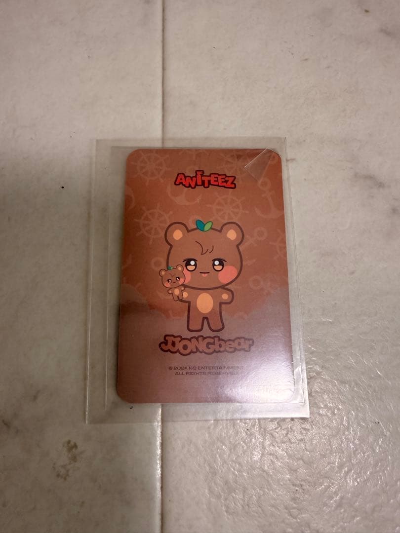 ATEEZ ANITEEZ ぬいぐるみ　キーリング　ジョンホ(トレカ付き)