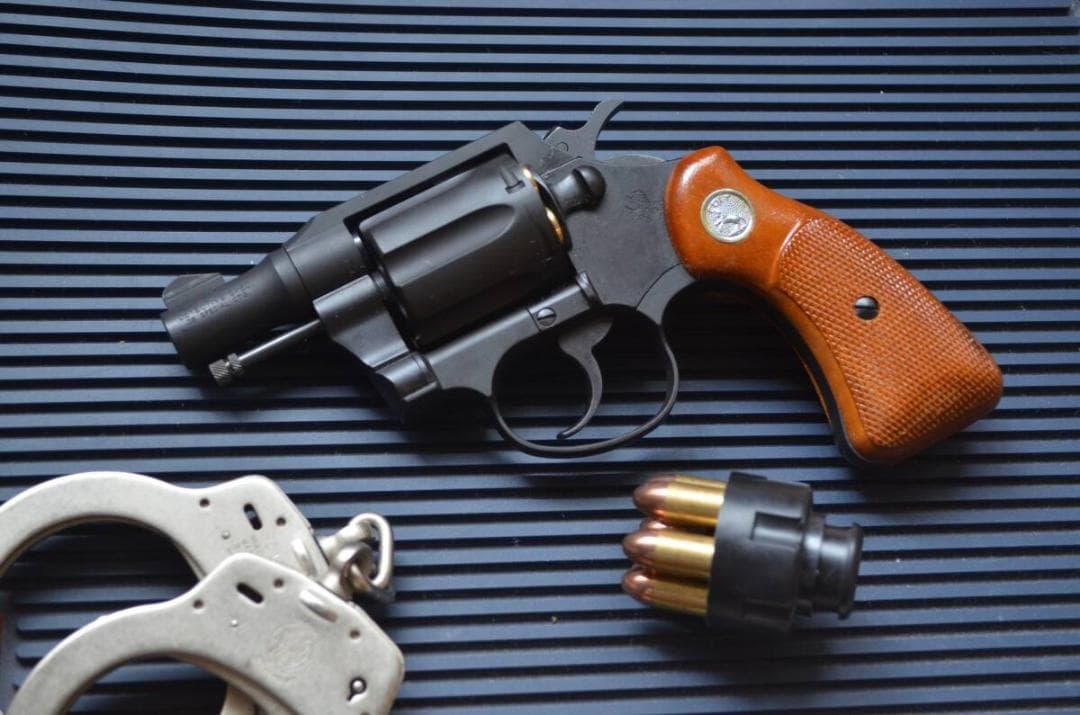 未発火　美品　タナカ　日本製モデルガン　コルト　ディテクティブスペシャル