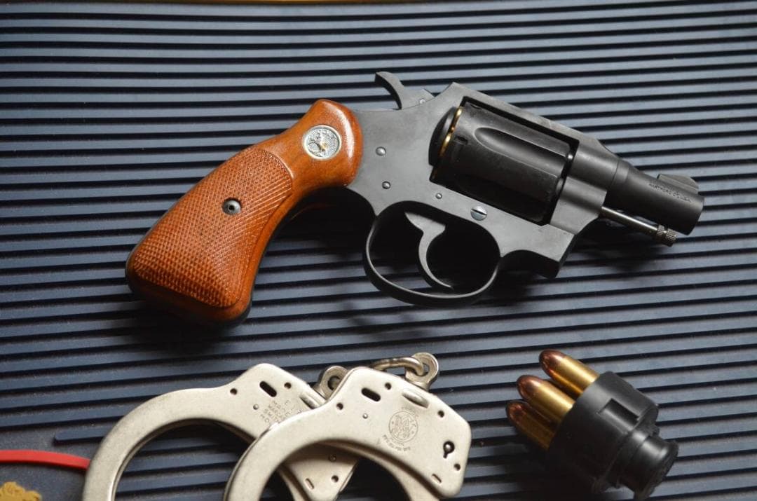 未発火　美品　タナカ　日本製モデルガン　コルト　ディテクティブスペシャル