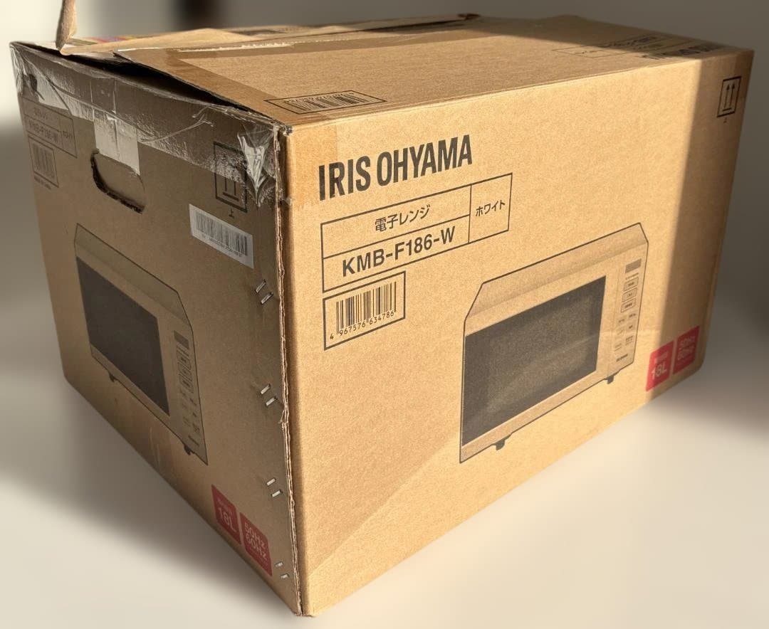 アイリスオーヤマ 電子レンジ KMB‐F186‐W 2025年製 美品
