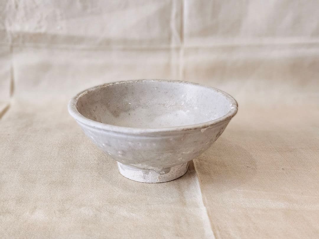 中国 宋代 宋白磁 茶碗 飯椀 古道具 骨董 器 食器