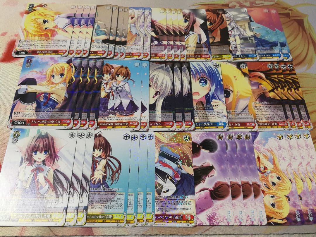 ヴァイスシュヴァルツ ダカーポ 生徒会 デッキ