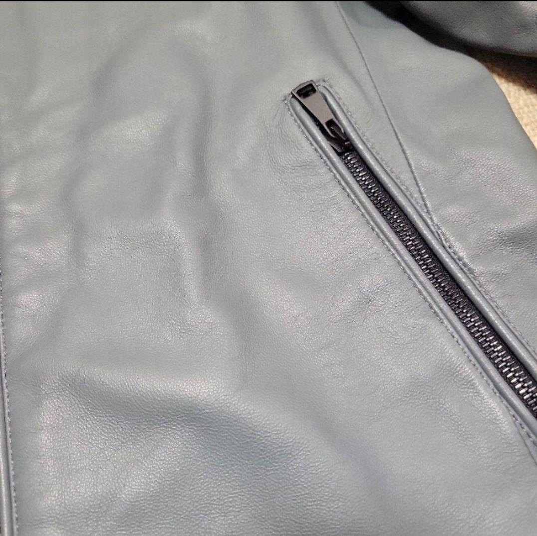 【TK】AOURE　アウール　イタリアンレザー　ライダースジャケット　M