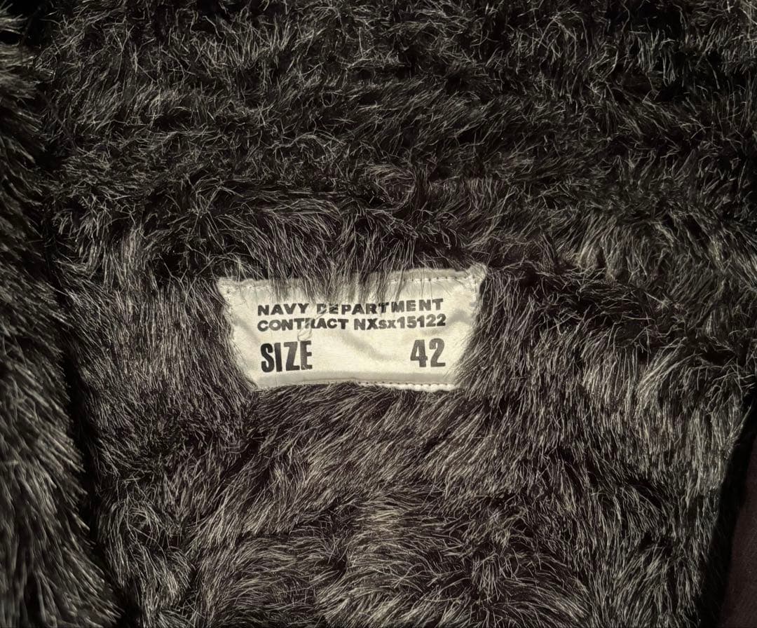 AVIREX アヴィレックス U.S.N フード付き ミリタリージャケット