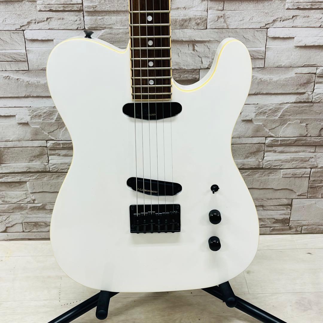 FERNANDES エレキギター テレキャスシェイプ TEJシリーズ ホワイト