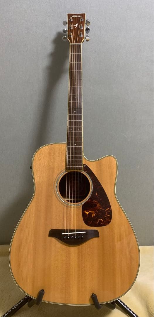ヤマハFGX730SC トップ単板 スプルース サイド・バック ローズウッド合板