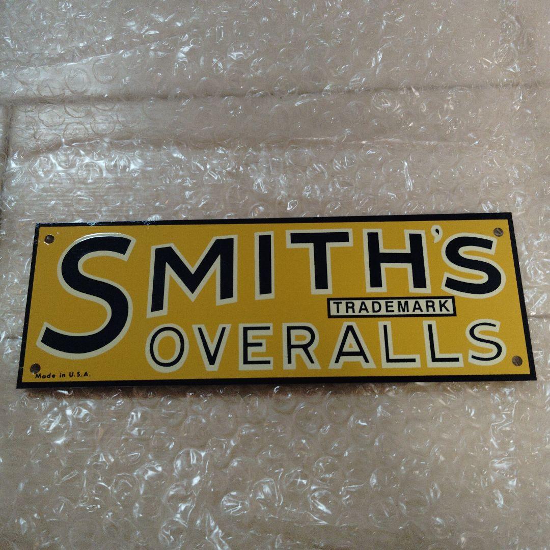 40'50's SMITH'S OVERALLS アンティークサイン