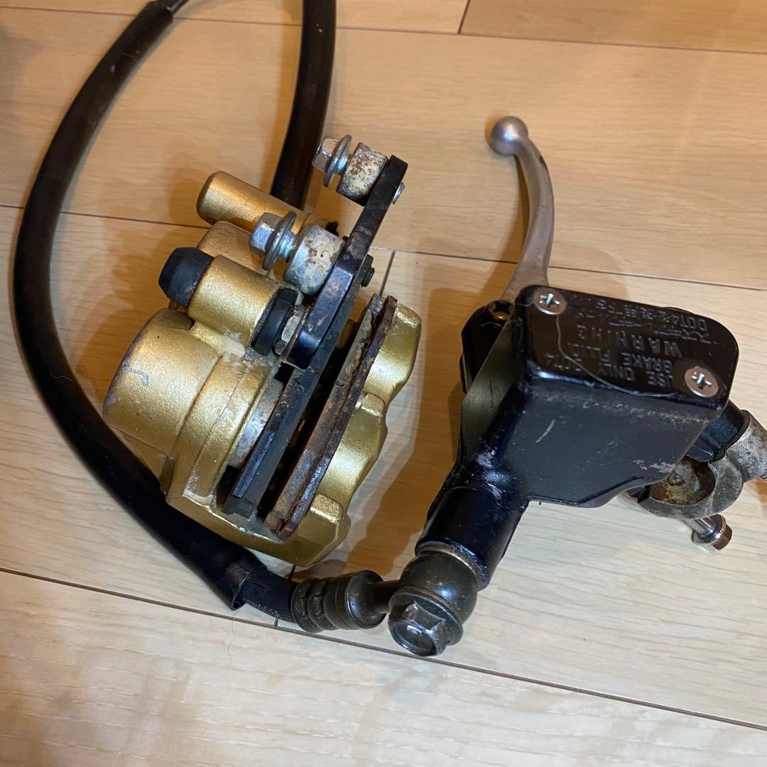 モンキー　ゴリラ　フロントディスクブレーキ化　フロントフォーク一式