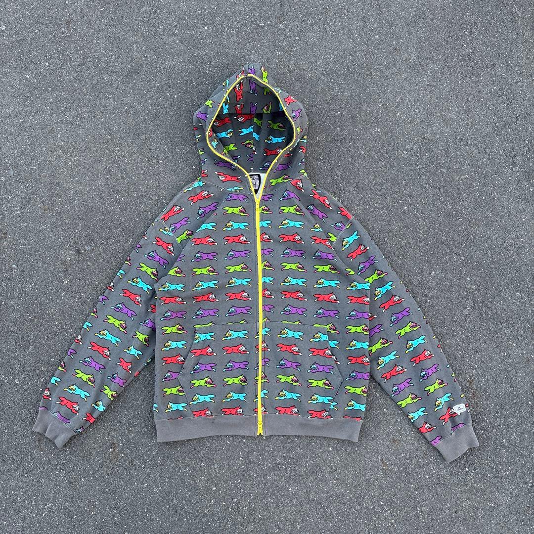 00s bbc ビリオネアボーイズクラブ ジップパーカー 総柄 裏原 NIGO期