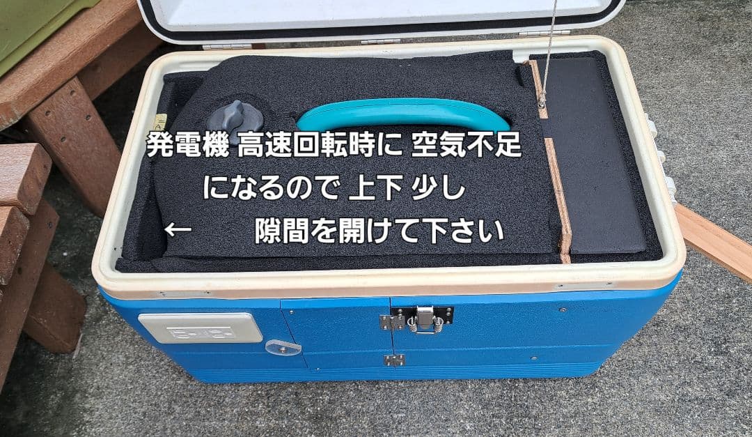 発電機 消音box 900w用