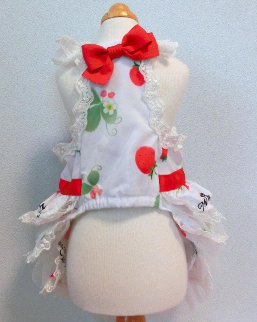 【稀少 美品】きゃんナナ いちごキャミワンピ Ｓサイズ