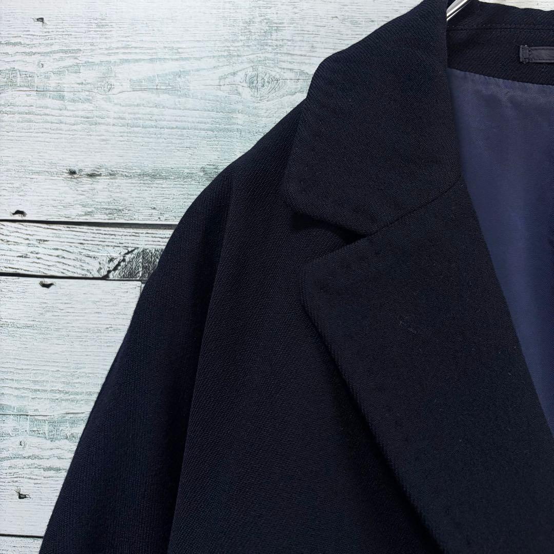 マーガレットハウエル　ワイドシルエットウールチェスターコート　ナチュラル系