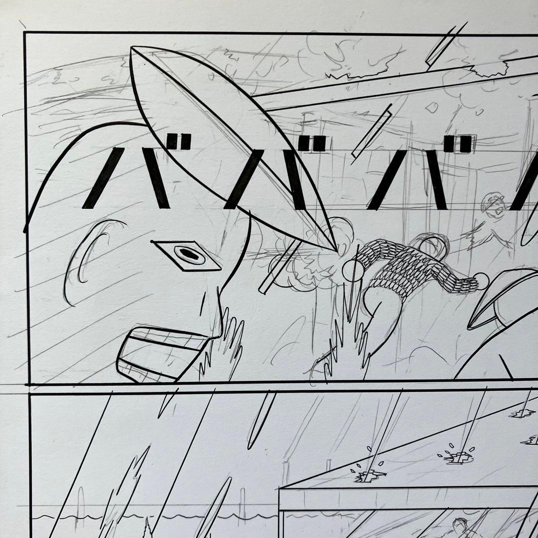 横山裕一　額装原画⑥　yuichi yokoyama