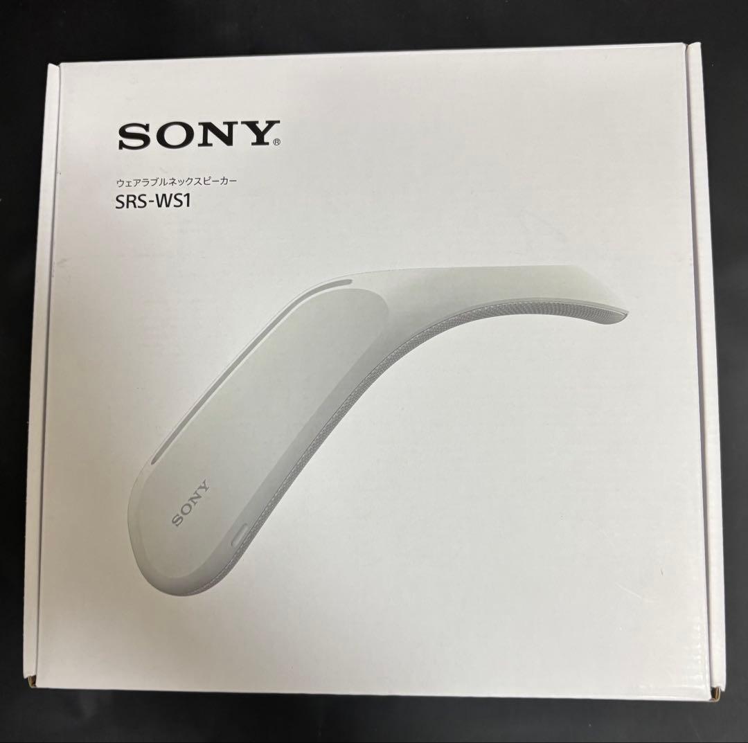 SONY ウェアラブルネックスピーカー　SRS-WS1