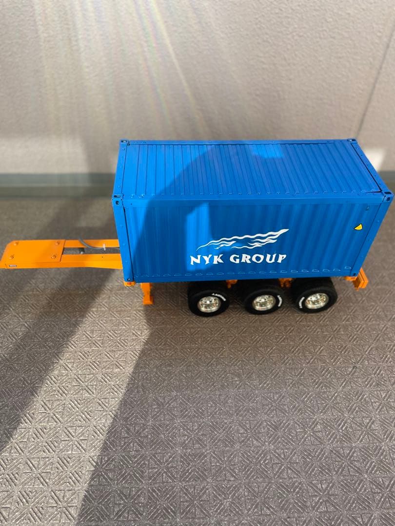 タミヤ 1/14 17プロフィア 20ft海コンシャーシ　フルオぺ　トレーラー