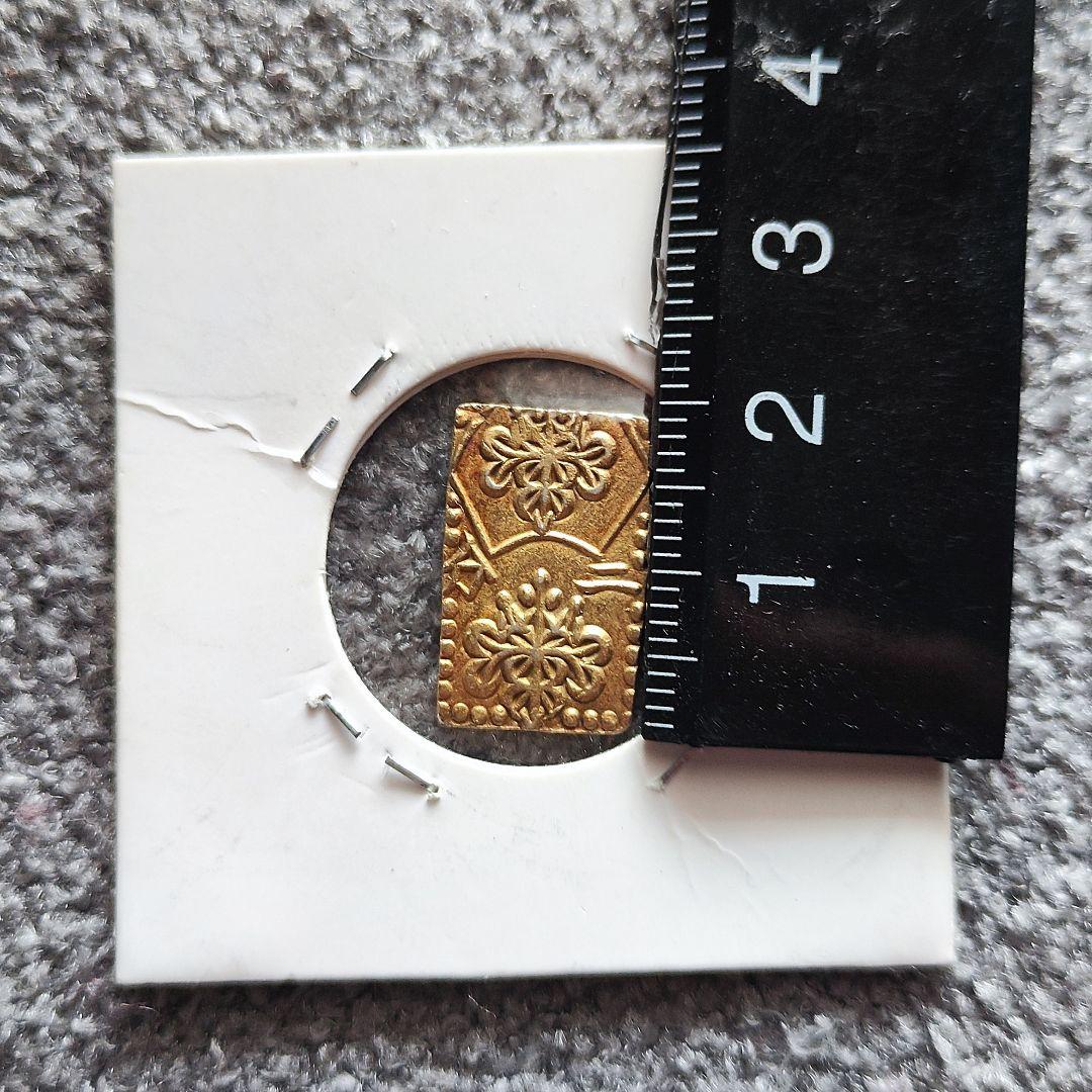 【古銭　明治二分金】