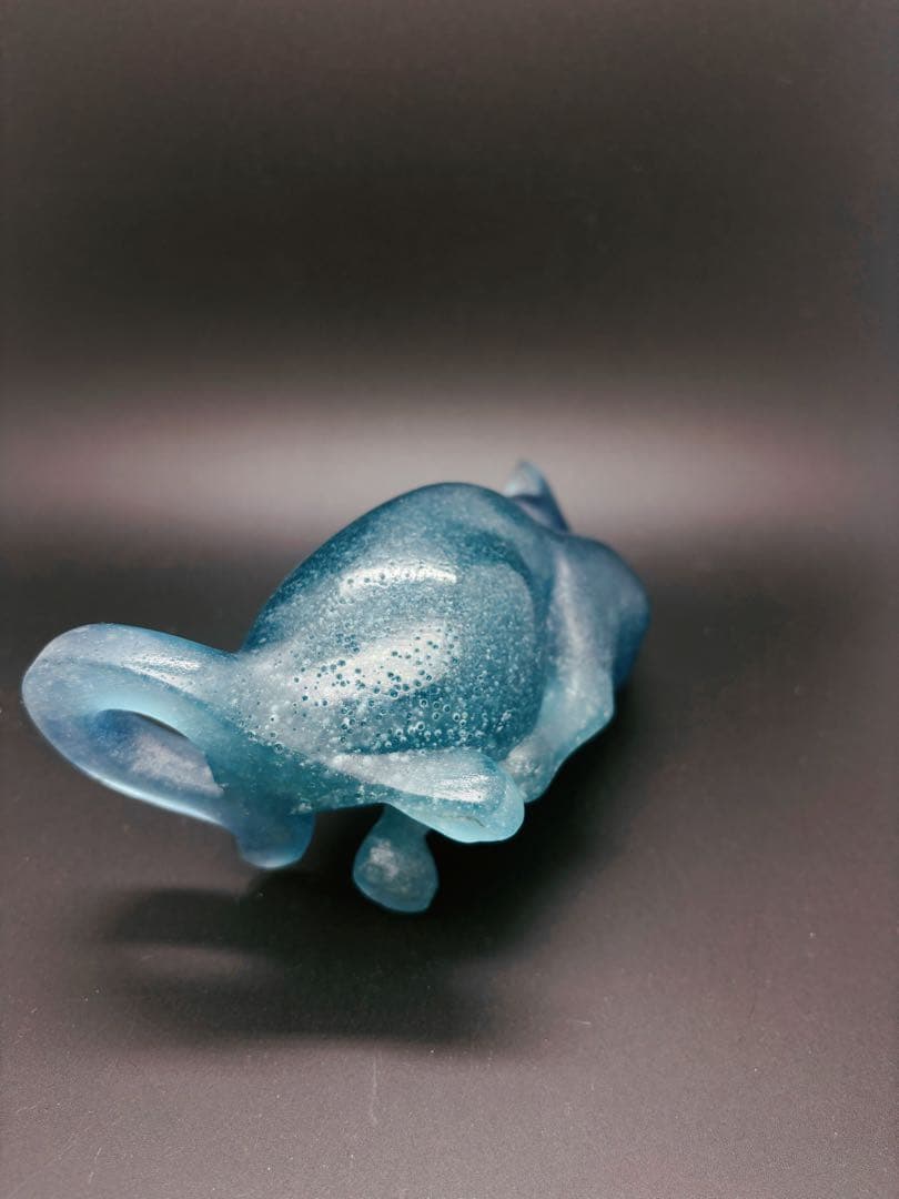 【正規品】Daumドーム 猫 ガラス オブジェ パート・ド・ヴェール フランス製