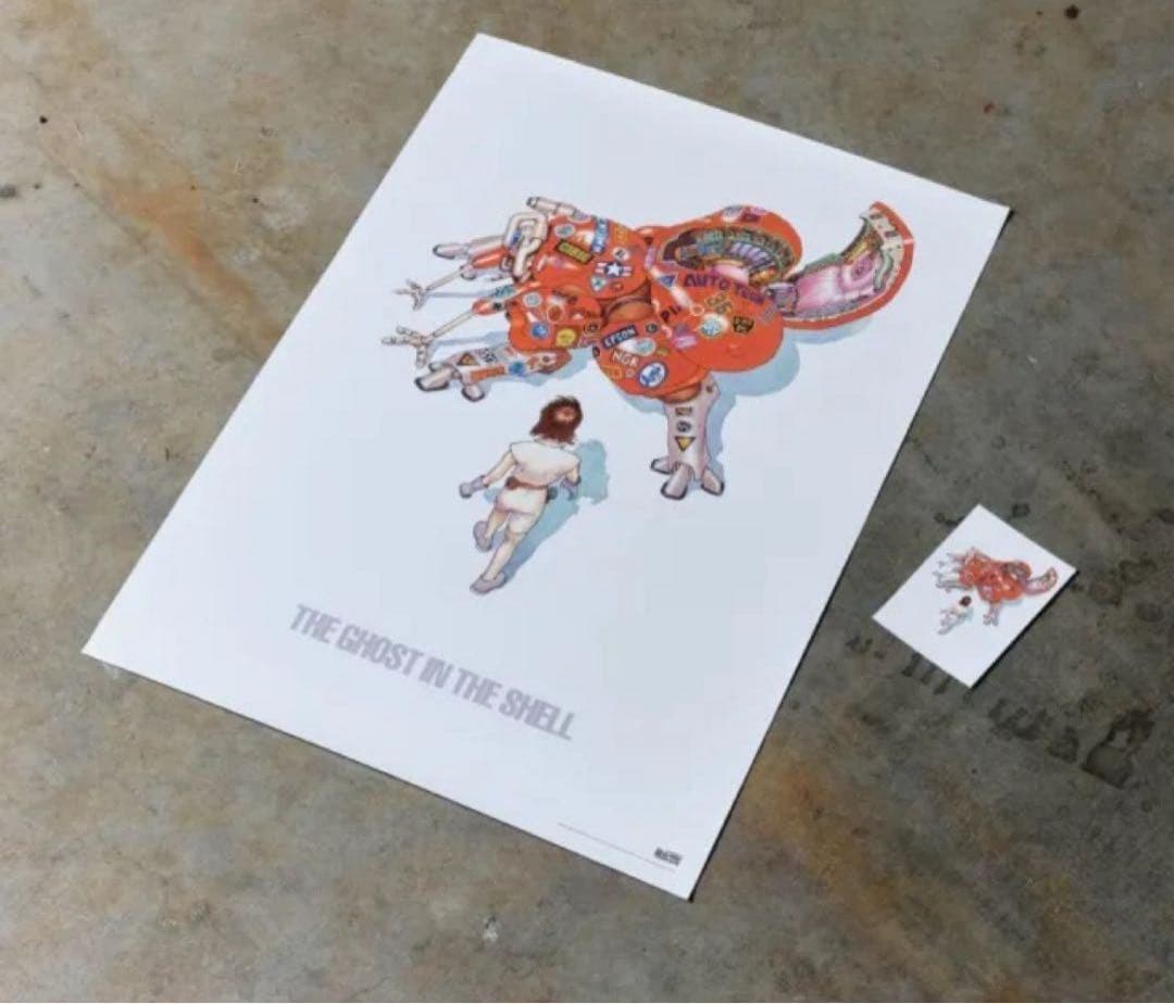 士郎正宗の世界展 大友克洋 攻殻機動隊 Tシャツ XXL ポスター ポストカード