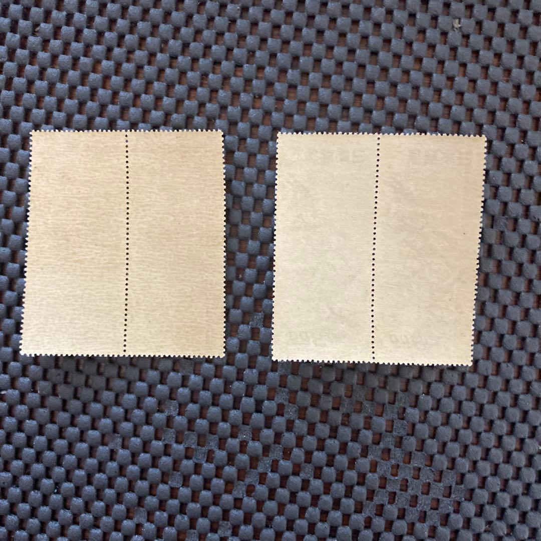 ふ*ん様 銭単位切手　見返り美人　月に雁　各2枚セット　完品