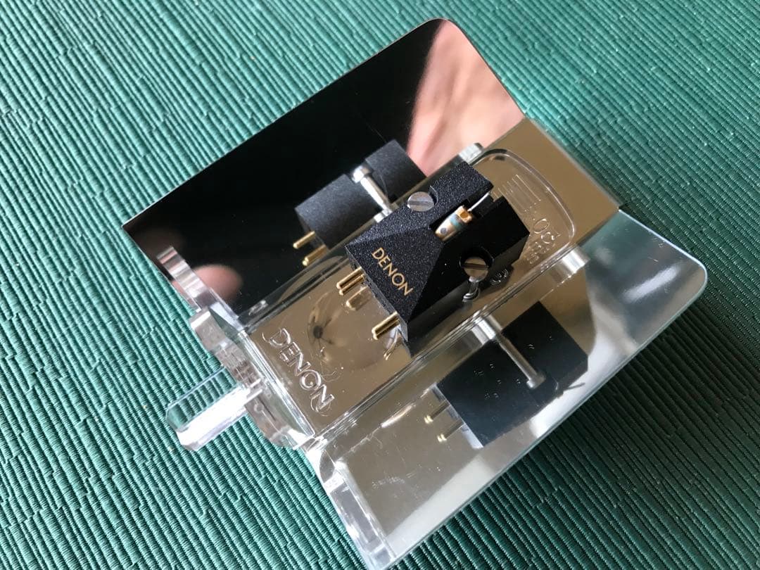 DENON MCカートリッジ DL-103LCⅡ 針カバー付き 音質良好美品　Ⅱ