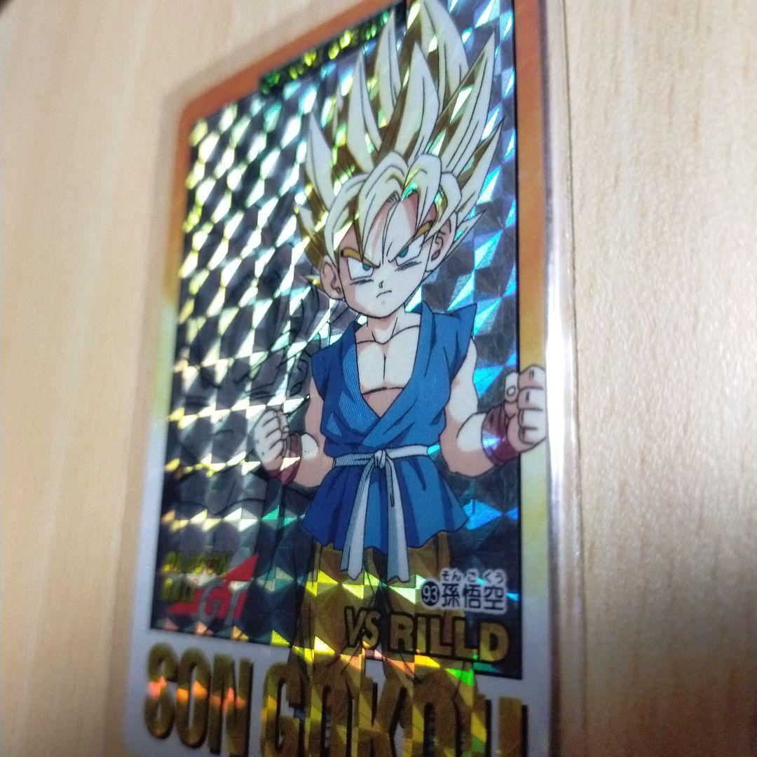 ドラゴンボールGTカード　スペシャル孫悟空　両面キラカード　NO.93