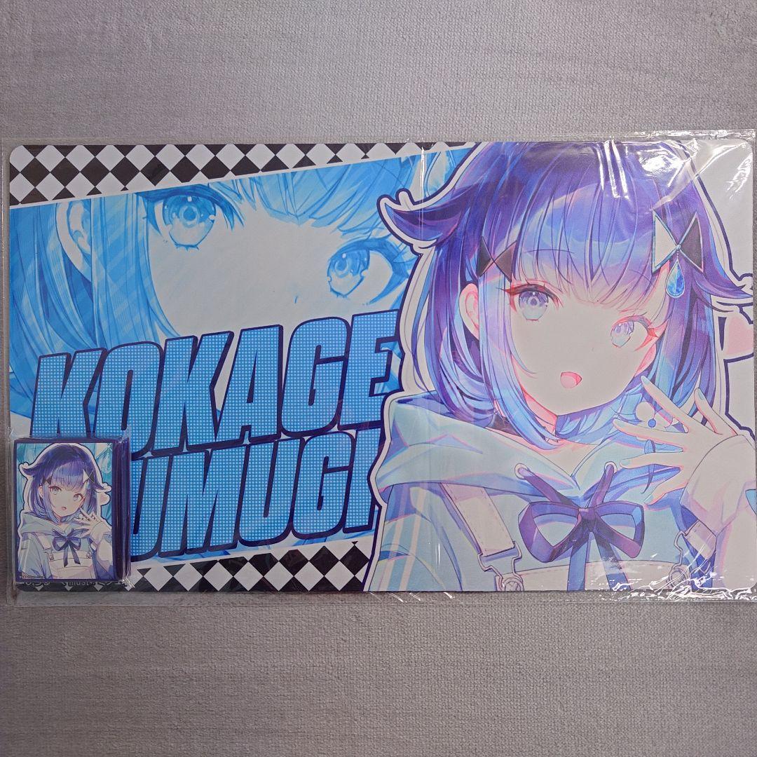 α1 ぶいすぽっ！ オーバーオール&髪飾り 紡木こかげ スリーブ&プレイマット