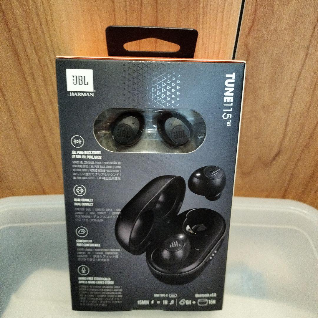 JBL TUNE 115TWS ワイヤレスイヤホン ブラック