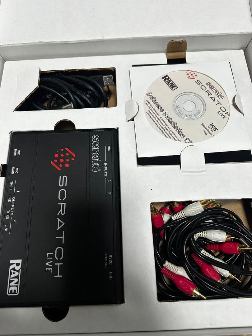 Serato Scratch Live USB接続ソフトウェア