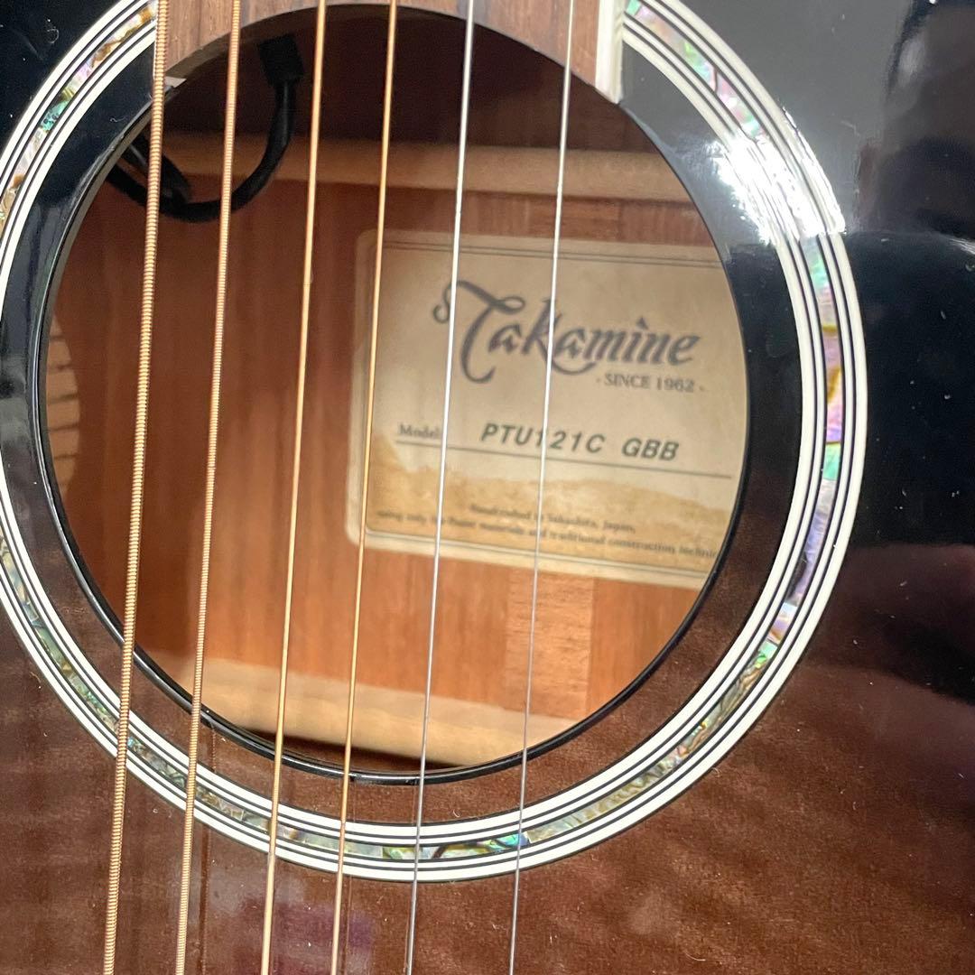 美品 動作品 Takamine PTU121C GBB エレアコ タカミネ