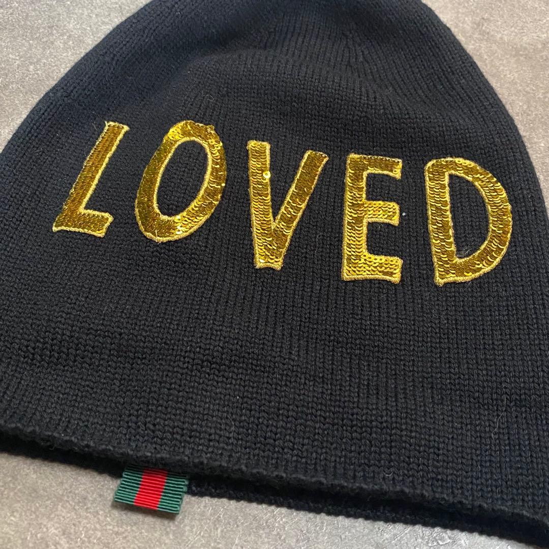 GUCCI LOVEDニット帽