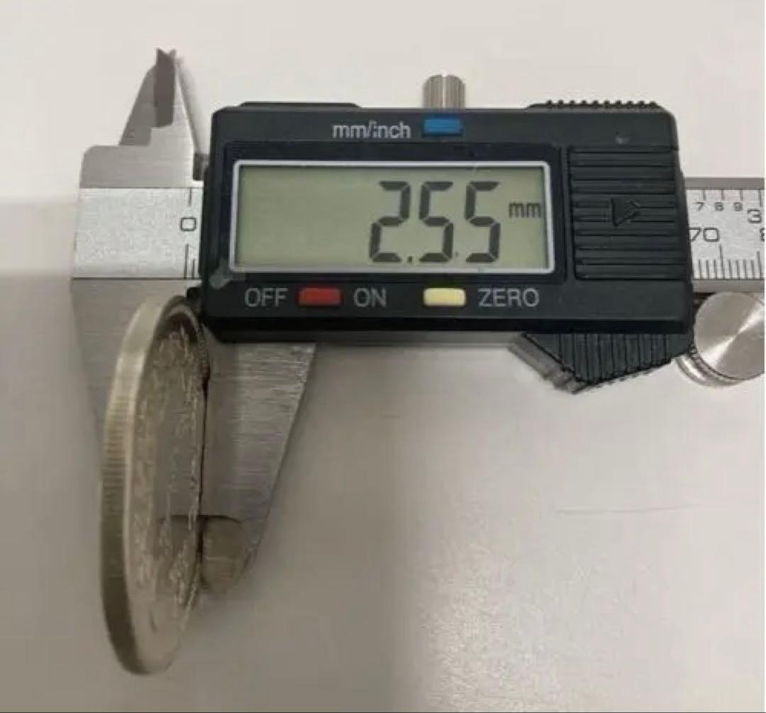 【極美品】貿易銀 明治9年 シークレットマーク有り 一圓銀貨 一円銀貨 大型銀貨