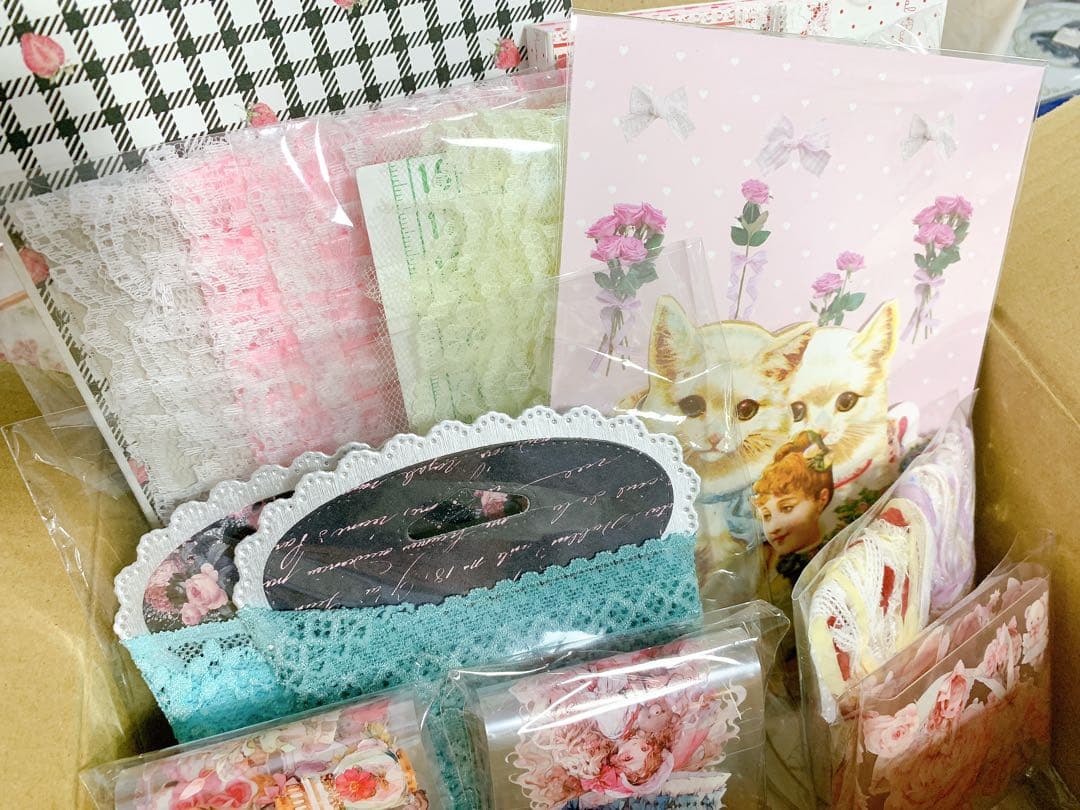 おすそ分け/紙モノ/メモ/コラージュ素材/まとめ売り/断捨離