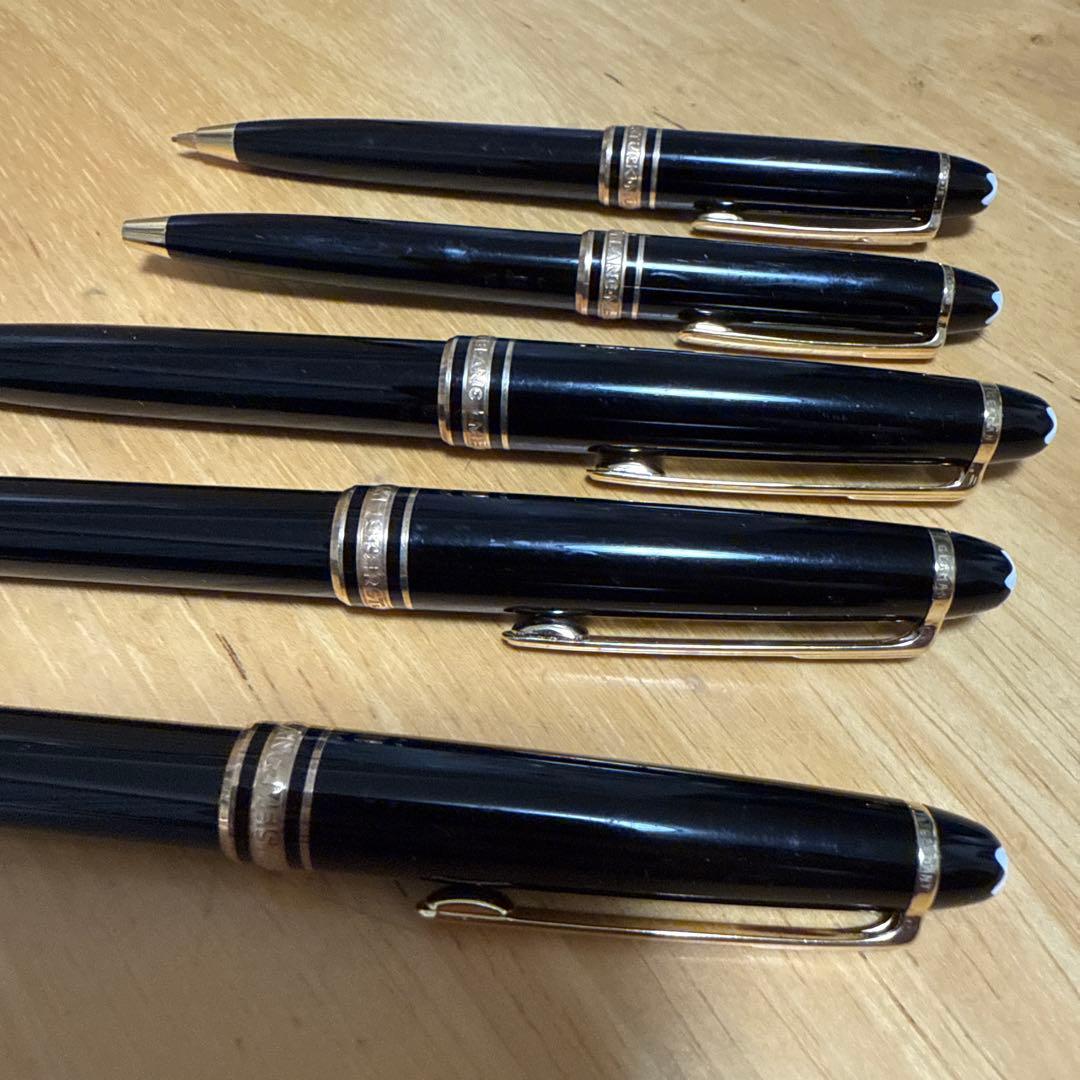 モンブラン　ボールペン　シャーペン　マイスターシュテュッククラシック ６本