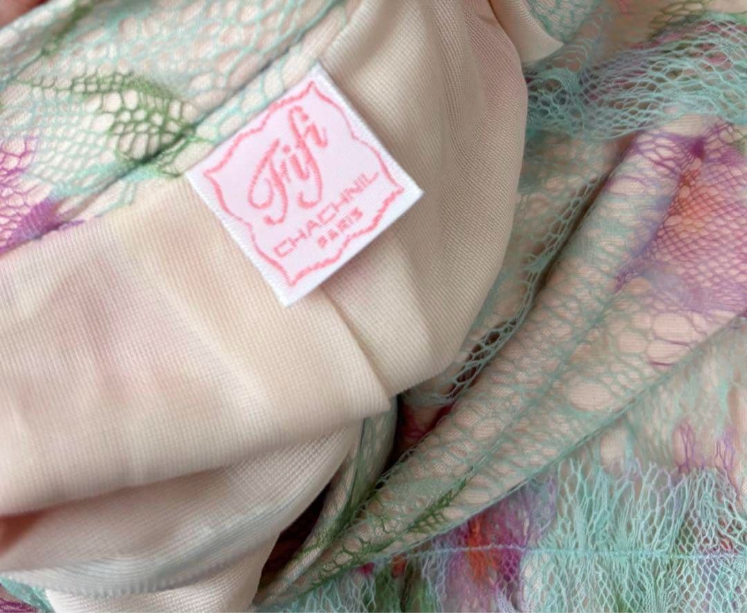 レア！Fifi chachnil フリル付き花柄スカート