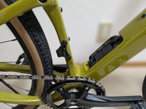 鳩　キャノンデール TOPSTONE CARBON 4　フロントシングル