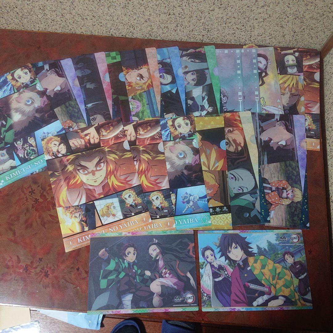 991 鬼滅の刃×くら寿司 クリアファイル