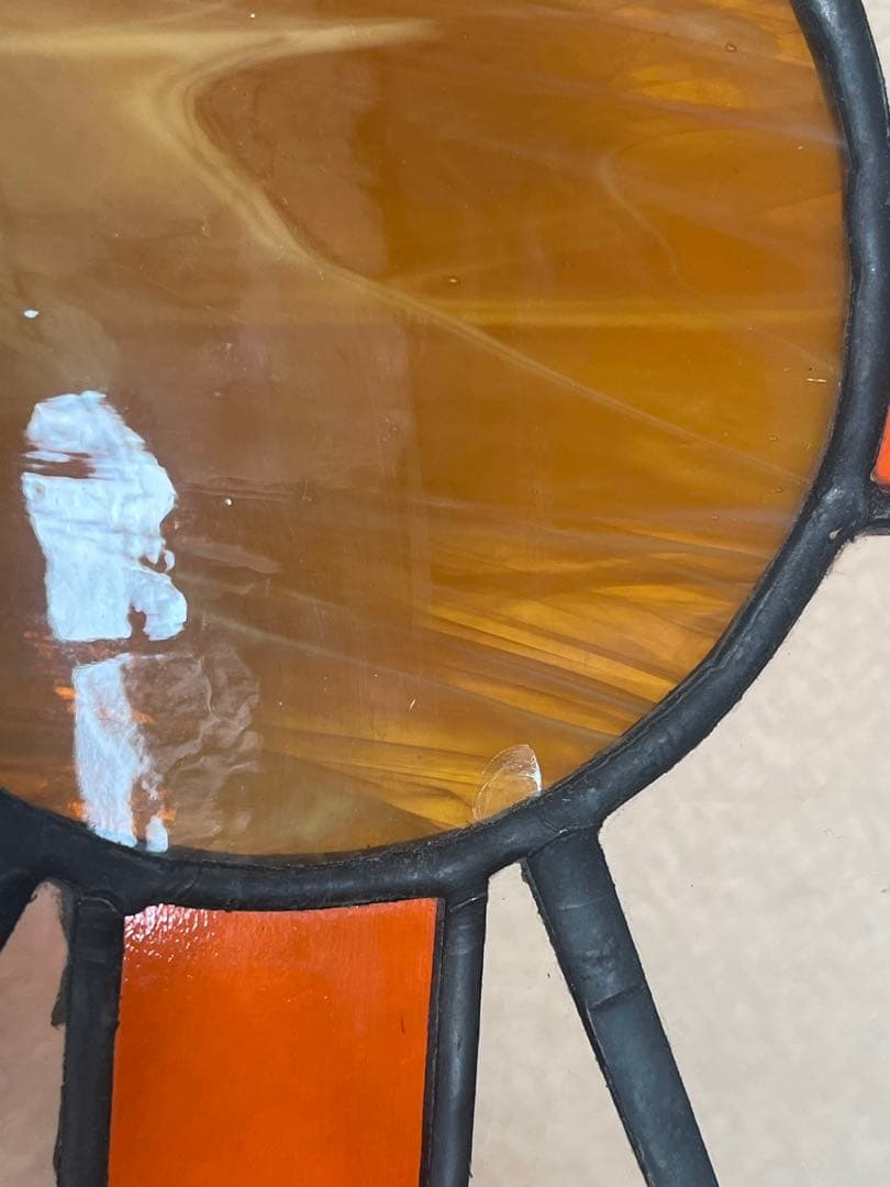 36 ステンドグラス レトロ ステンドガラス オブジェ ディスプレイ 店舗什器