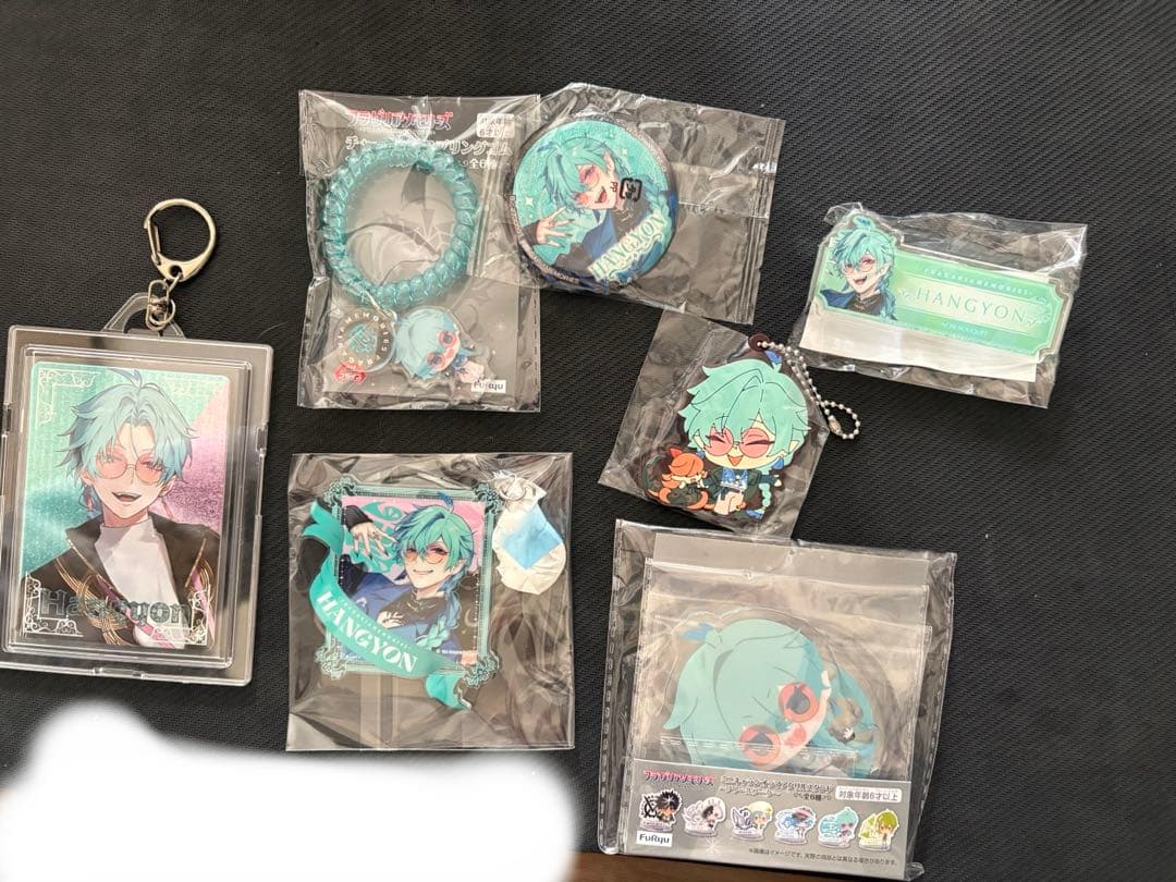 フラガリアメモリーズ ハンギョン セット キラキラカード アクリル 缶バッジ