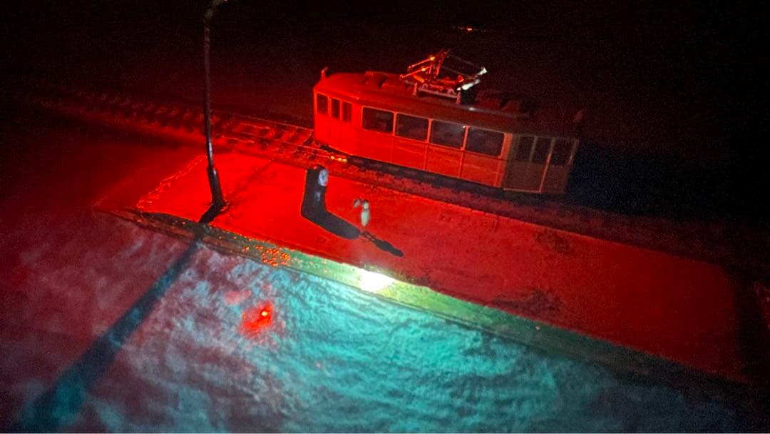 千と千尋の神隠し風　海原鉄道　ジオラマ