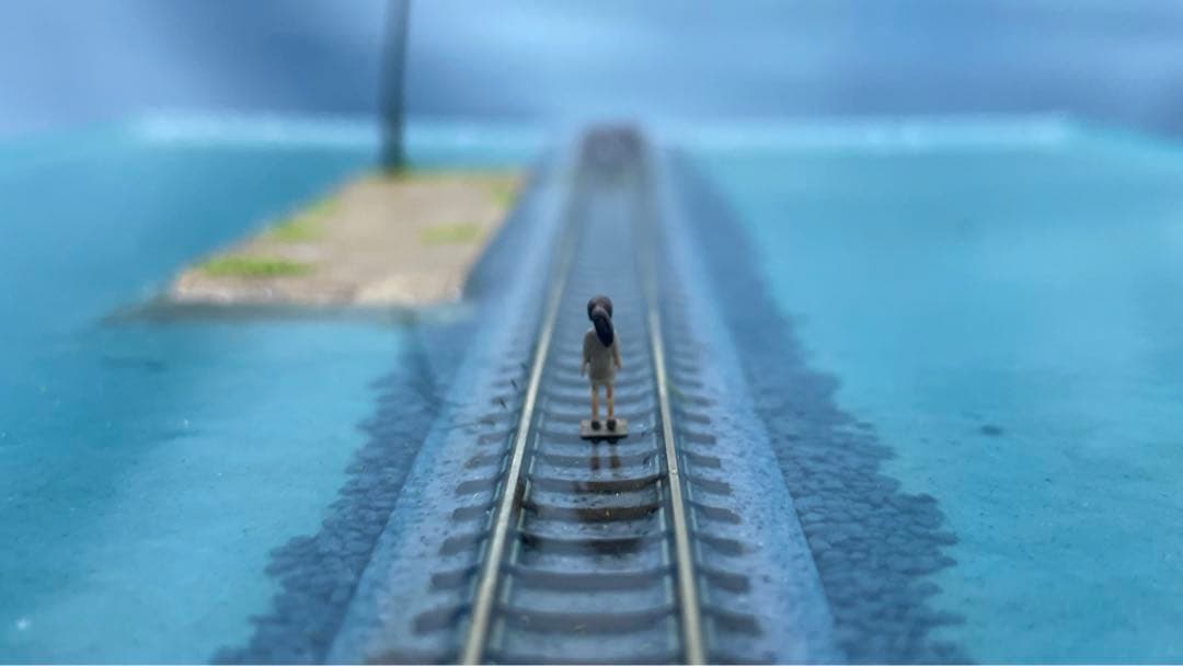 千と千尋の神隠し風　海原鉄道　ジオラマ