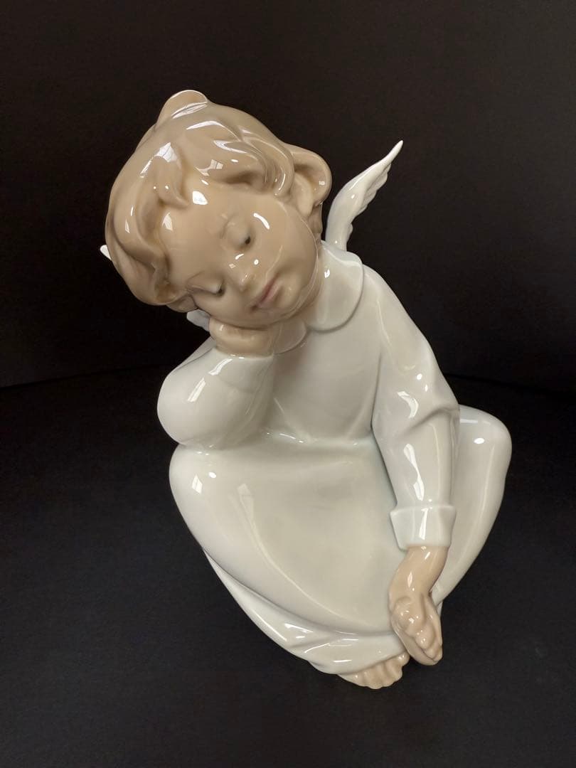 リヤドロ 美品　天使の考えごと　送料込み