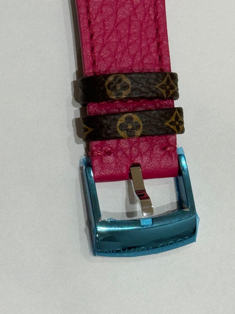 未使用　シール付き　ルイヴィトン 純正タンブールナノ　モノグラム　替え　ベルト