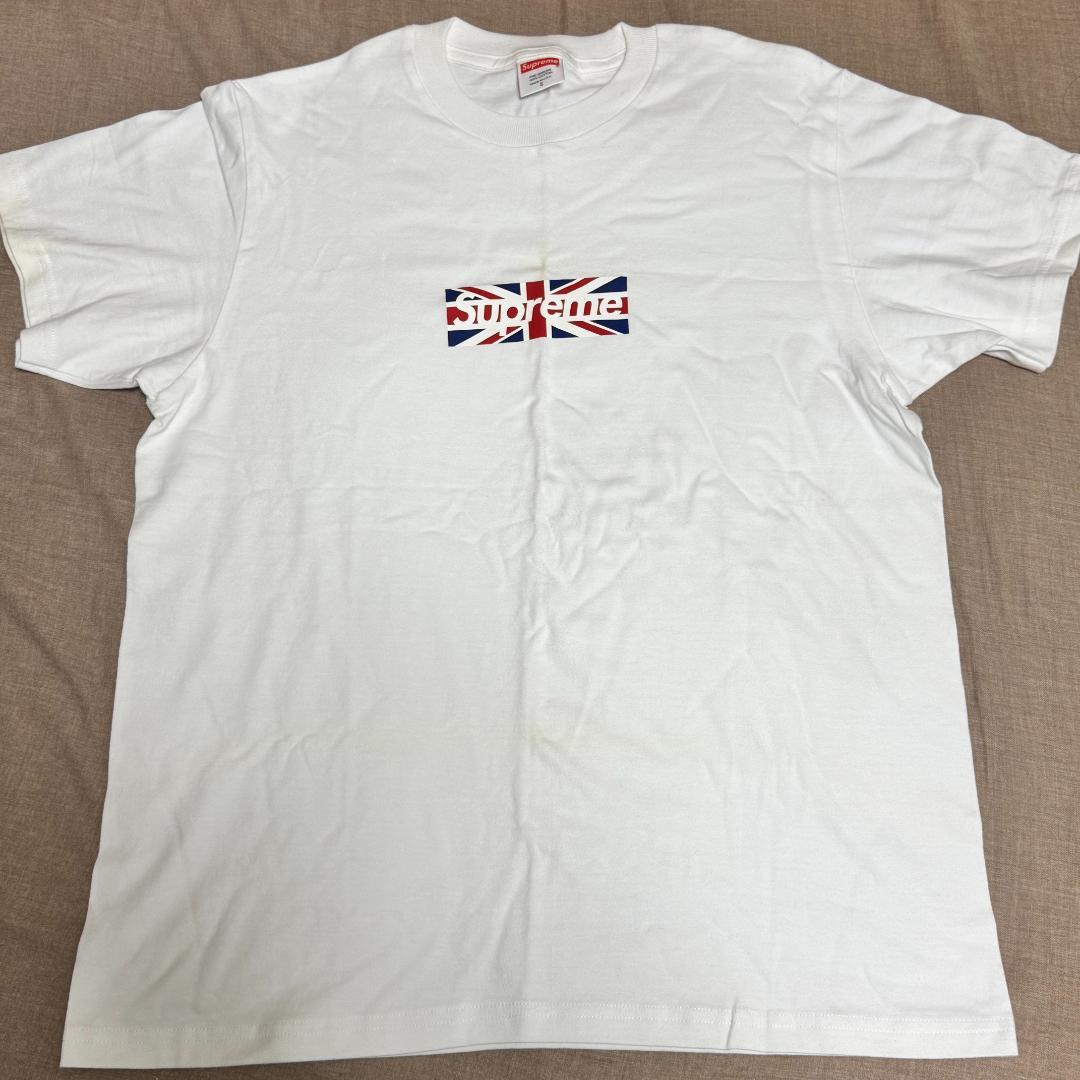 トップス Supreme London Union Jack Box Logo S