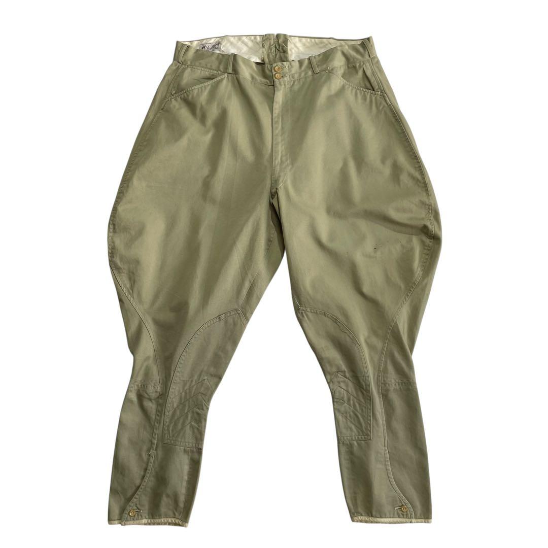 50s 60s USA製 チノ ジョッパーズパンツ ベージュ カーキ
