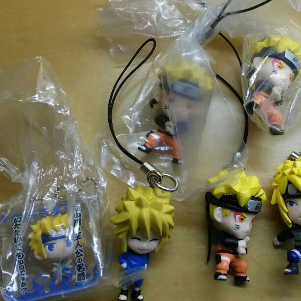 NARUTO☆マスコットストラップ&ラバスト☆