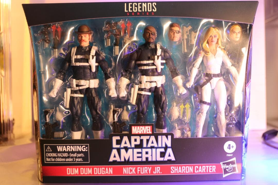 キャプテン・アメリカ マーベル・レジェンド SHIELDアクション・フィー
