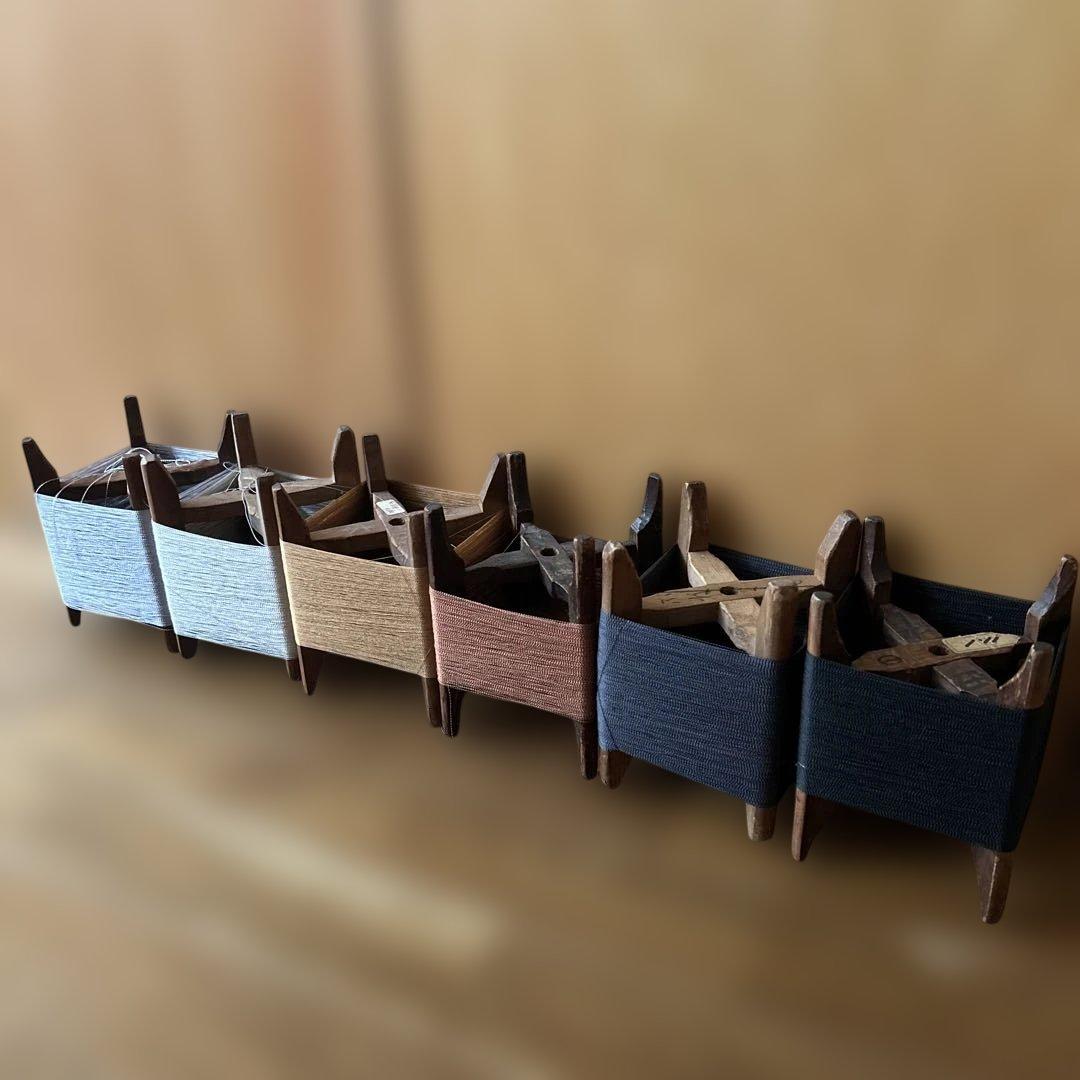 ガルバドスまとめ割引 アンティーク　糸巻き6個　糸枠　8個　メルカリ便発送