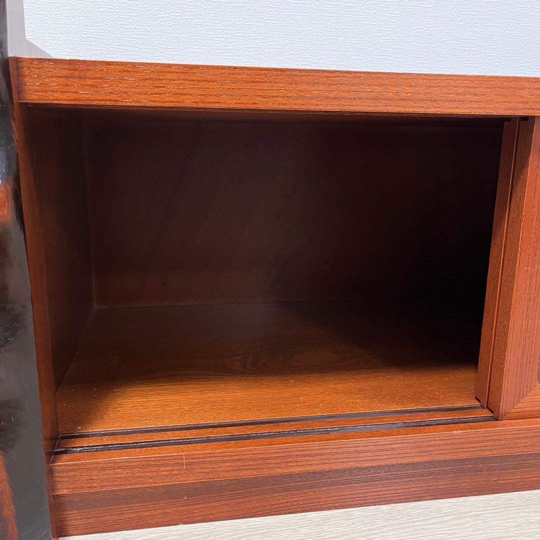 （ち05）【からくり隠し箱付き】置床 置き床 ローボード テレビ台 飾り台 花台